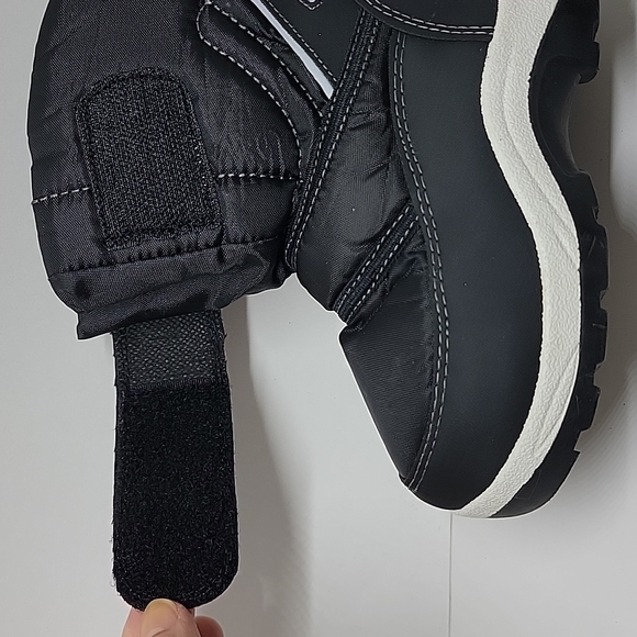 Apakowa Black Cold Weather Water Resistant Toddler Boots 27 (10) - Picture 10 of 12